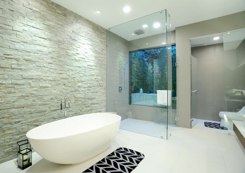 Spa-Like Bathroom with Freestanding Tub